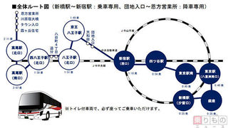 西東京バス 深夜急行バス開設.jpg