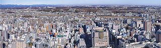 JR八王子駅北口方面の眺望=八王子市提供.jpg